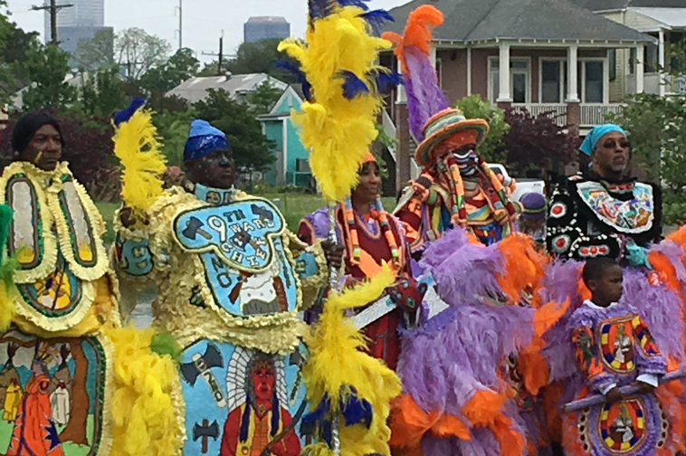 Mardi Gras 
 Indian